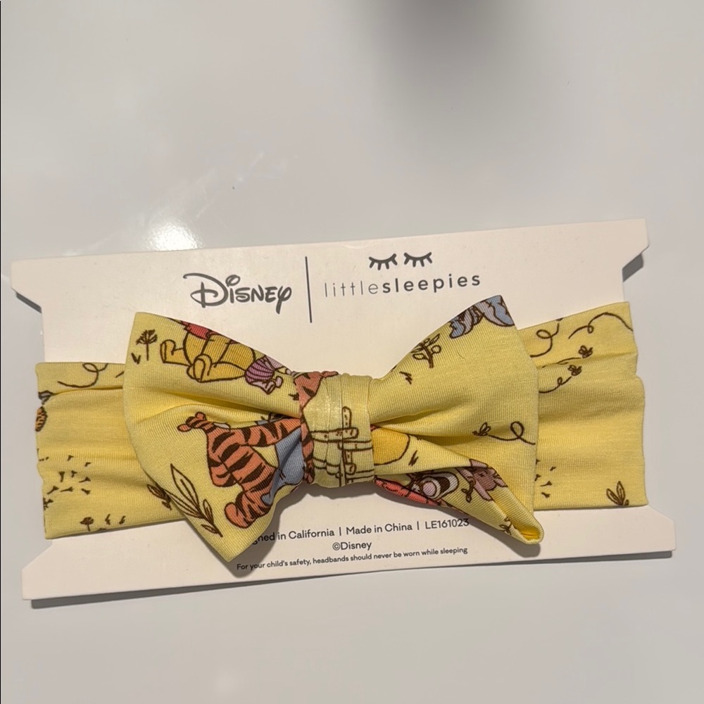 Little Sleepies Disney Winnie the Pooh Bow Headband